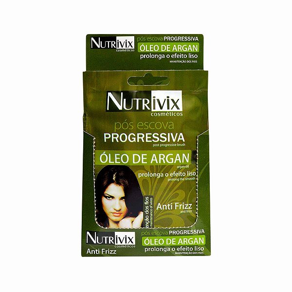 SACHÊ NUTRIVIX ÓLEO DE ARGAN 50G - CAIXA COM 12 UNIDADES