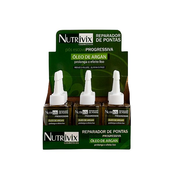 REPARADOR NUTRIVIX ÓLEO DE ARGAN 30ML - CAIXA COM 12 UNIDADES
