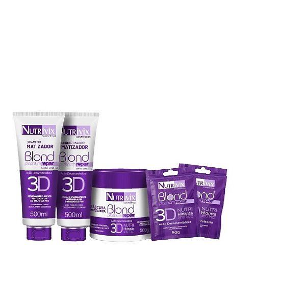 KIT NUTRIVIX BLOND PLATINUM REPAIR