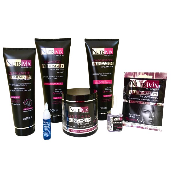 KIT NUTRIVIX BLINDAGEM DE QUERATINA