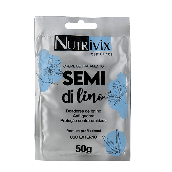 SACHÊ NUTRIVIX SEMI DI LINO 50G - UNIDADE