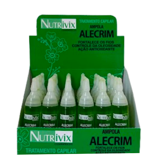 AMPOLA NUTRIVIX ALECRIM - CAIXA COM 24 UNIDADES