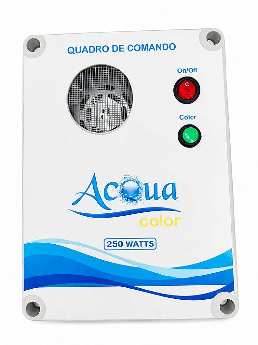CENTRAL DE COMANDO E CONTROLE LED PISCINA 250W ACQUA COLOR