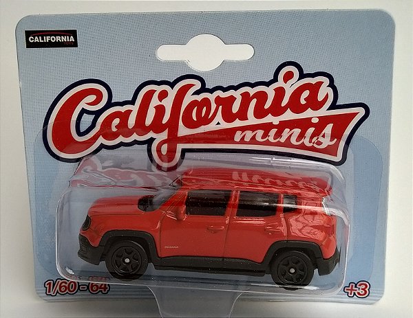 Miniatura JEEP RENEGADE 1:64 California Minis