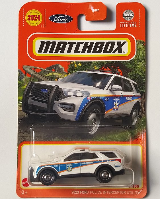 Miniatura 2023 FORD POLICE INTERCEPTOR UTILITY Matchbox