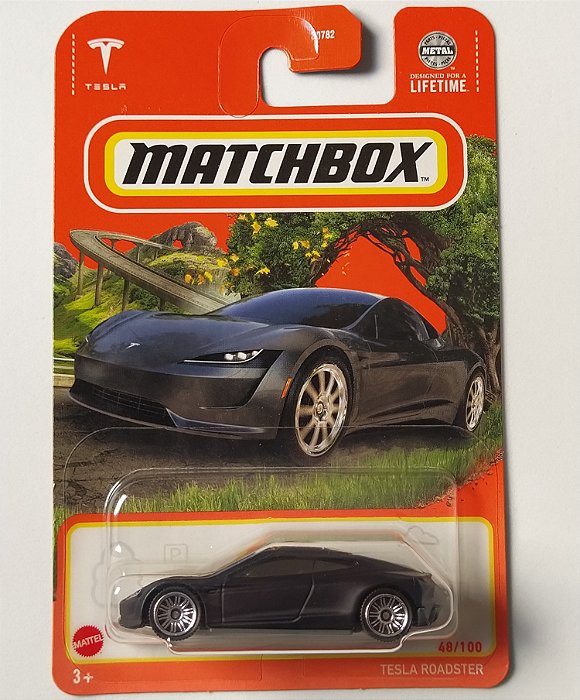 Miniatura TESLA ROADSTER Matchbox
