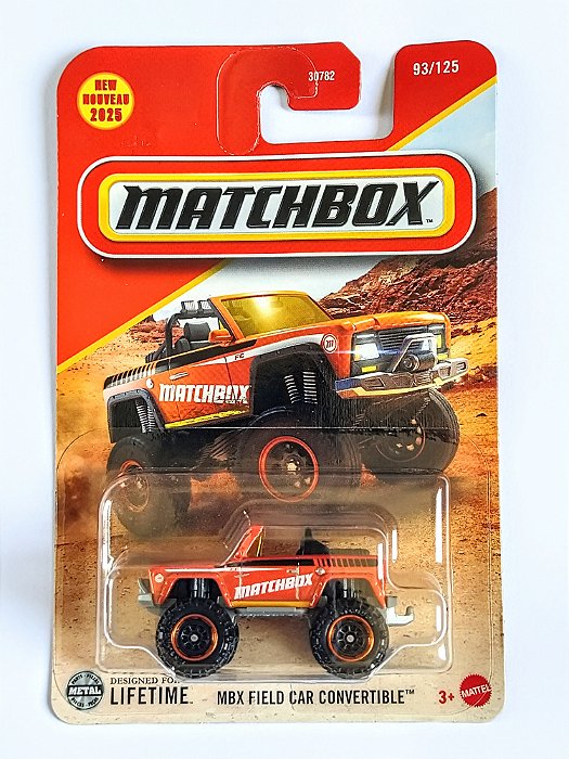 Miniatura MBX FIELD CAR CONVERTIBLE Matchbox