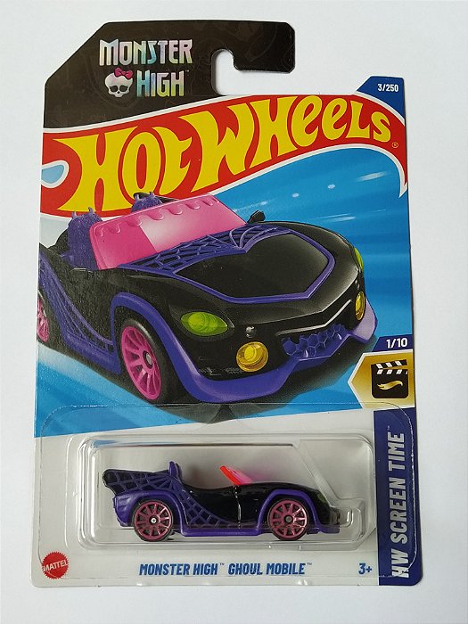Hot Wheels MONSTER HIGH GHOUL MOBILE Lote H 2025