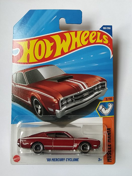 Hot Wheels 69 MERCURY CYCLONE Lote H 2025