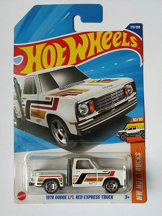 Hot Wheels 1978 DODGE LI'L RED EXPRESS Lote H 2025
