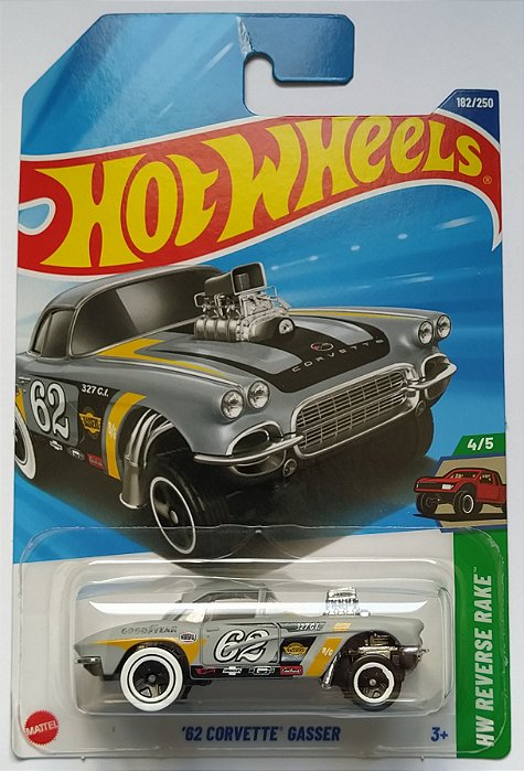 Hot Wheels 62 CORVETE GASSER Lote J 2025