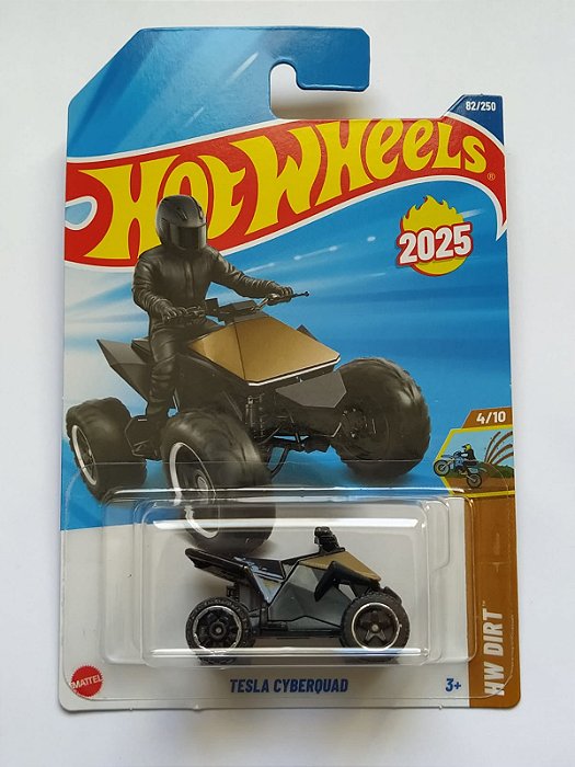 Hot Wheels TESLA CYBERQUAD Lote L 2025