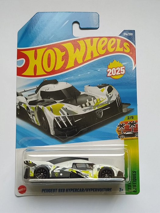 Hot Wheels PEUGEOT 9X8 HYPERCAR Lote M 2025
