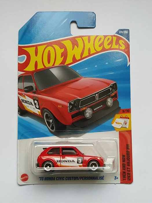 Hot Wheels 73 HONDA CIVIC CUSTOM Lote M 2025