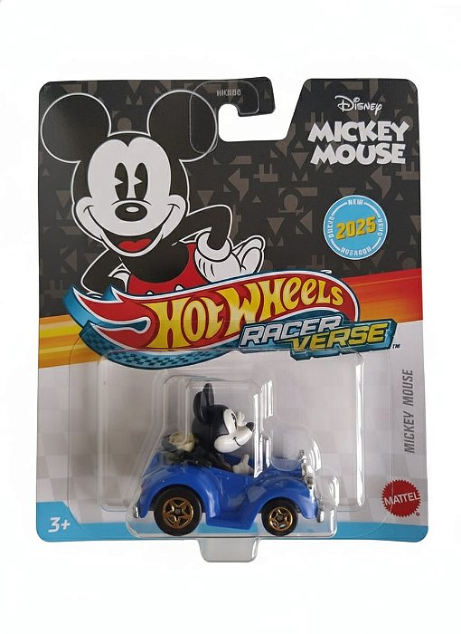 Miniatura Mickey Mouse Racer Verse Hot Wheels
