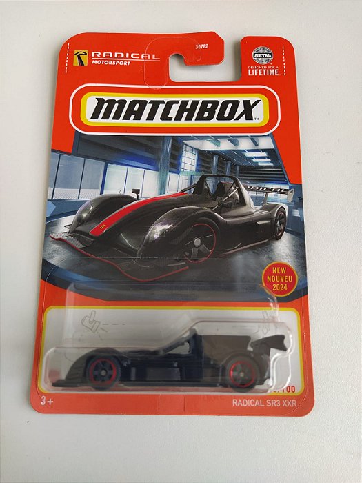 Miniatura RADICAL SR3 XXR Matchbox