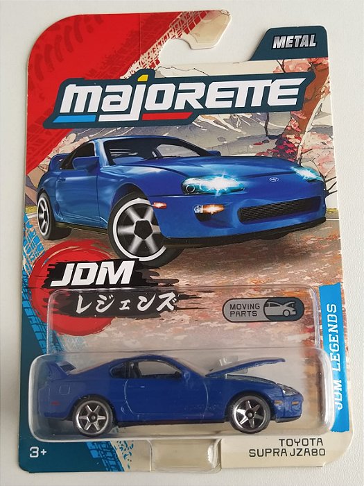 Miniatura 1:64 TOYOTA SUPRA JZA80 Majorette JDM Legends