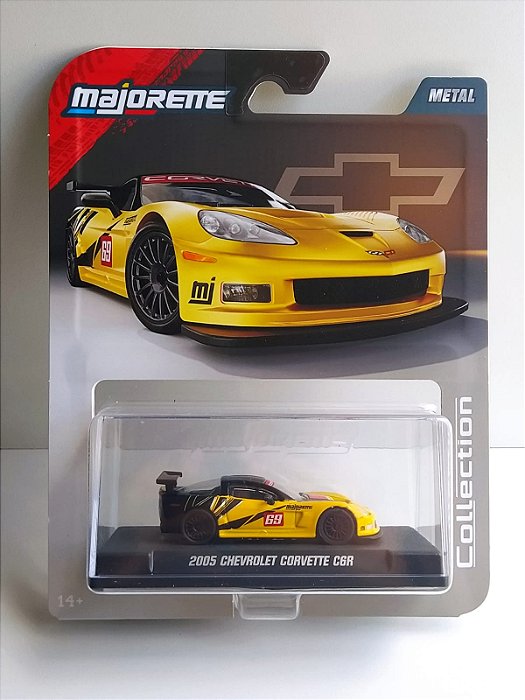 Miniatura 2005 CHEVROLET CORVETTE C6R 1:64 Majorette Collection