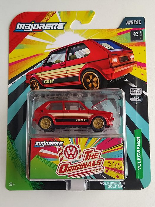 Miniatura Volkswagen Golf MK1 1:64 Majorette Volkswagen The Originals