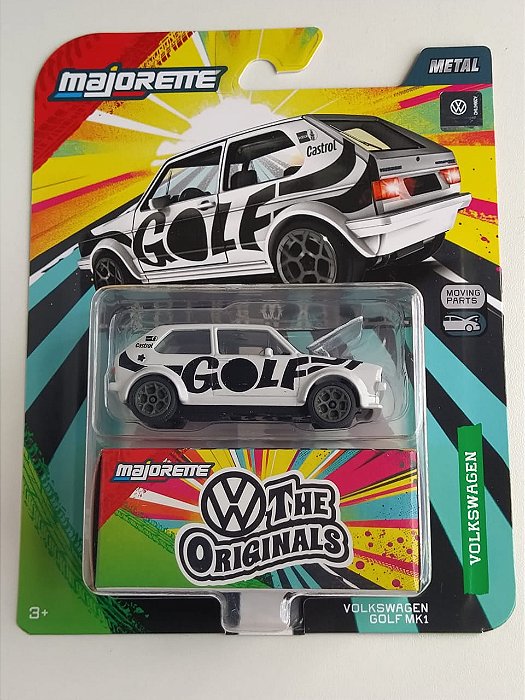 Miniatura Volkswagen Golf MK1 1:64 Majorette Volkswagen The Originals