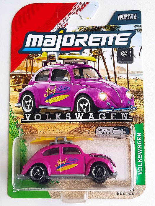 Miniatura Volkswagen Fusca 1:64 Majorette Volkswagen
