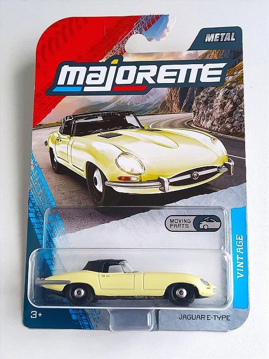 Miniatura JAGUAR E-TYPE 1:64 Majorette Vintage