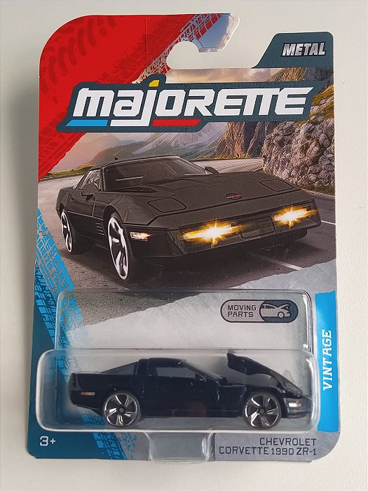Miniatura CHEVROLET CORVETTE 1990 ZR-1 1:64 Majorette Vintage