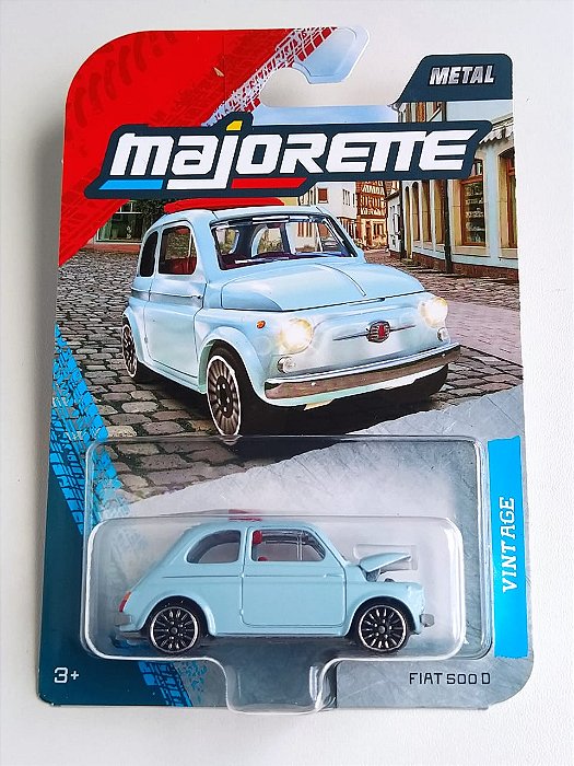 Miniatura FIAT 500 D 1:64 Majorette Vintage