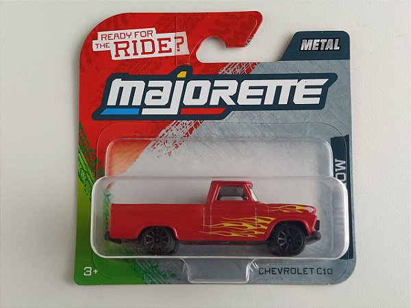 Miniatura CHEVROLET C10 1:64 Majorette Ride Now