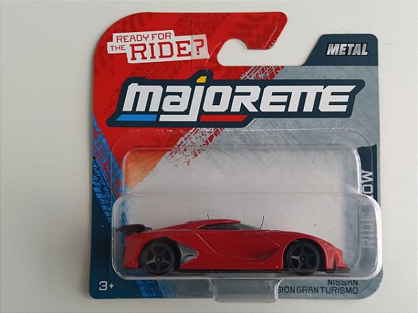 Miniatura NISSAN VISION GRANTURISMO 1:64 Majorette Ride Now