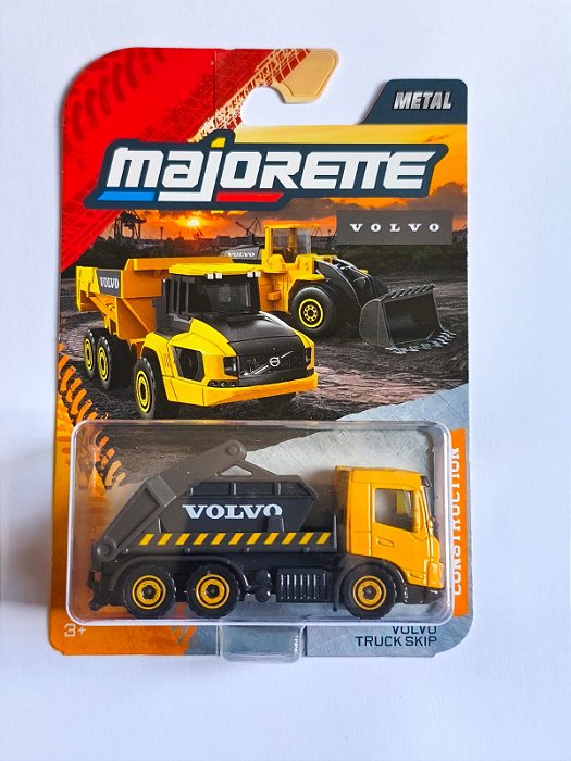 Miniatura VOLVO TRUCK SKIP Majorette Volvo Construction