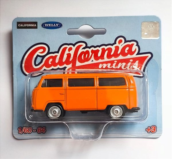 Miniatura KOMBI T2 LARANJA California Minis