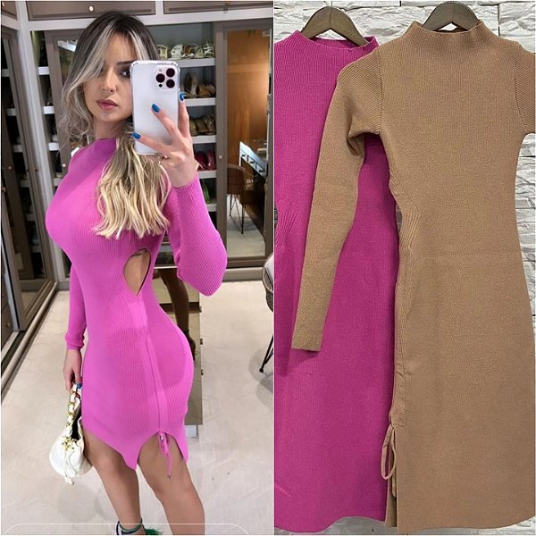Vestido de Tricô com ajuste