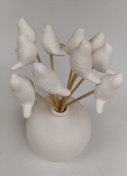 VARETAS DECORADAS - AROMATIZADOR DE AMBIENTES PASSARINHOS