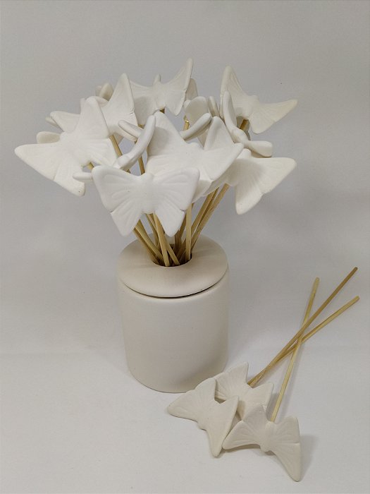 VARETAS DECORADAS: AROMATIZADOR DE AMBIENTES BORBOLETA