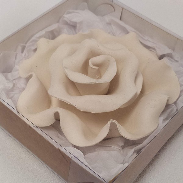 ROSA DE CERÂMICA - AROMATIZADOR DE AMBIENTES