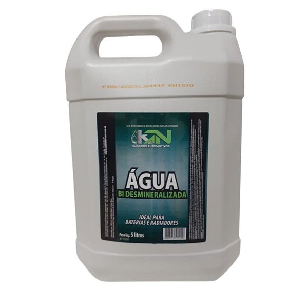 Água Bi-Desmineralizada 5LT KN