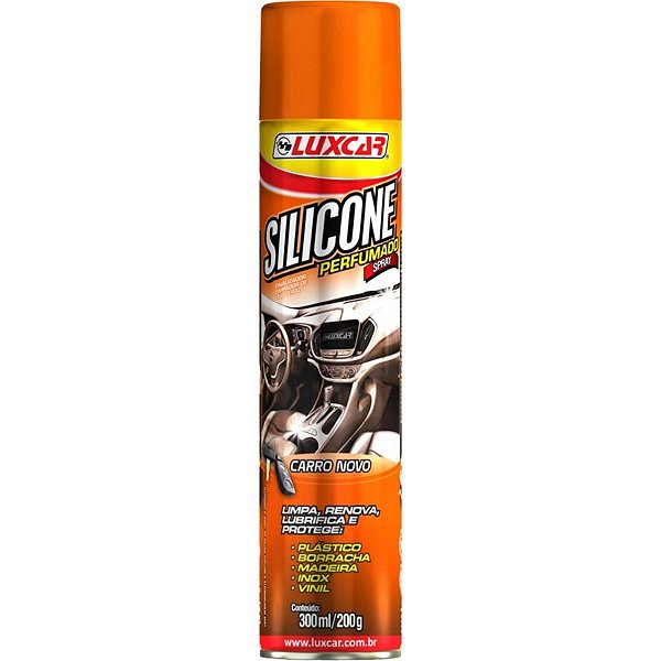 Silicone Spray 300ML Carro Novo Luxcar