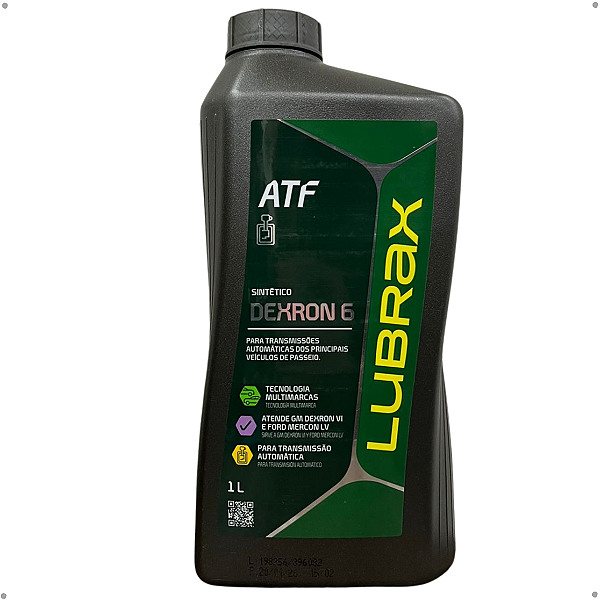 Óleo De Direção Hid/Câmbio Aut Dexron VI 1LT LUBRAX