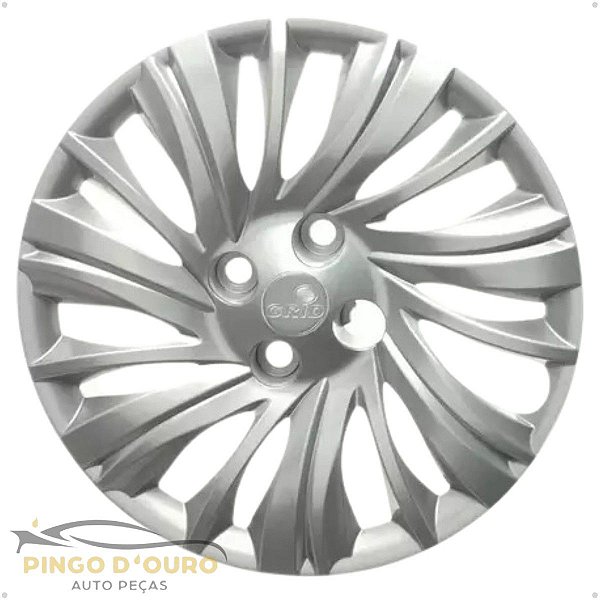 Calota Aro 14 Parafuso Grid 224CB-PTA-U