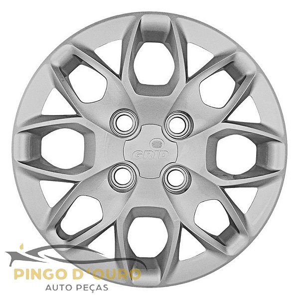 Calota Aro 14 Parafuso Grid 342CB-PTA-U