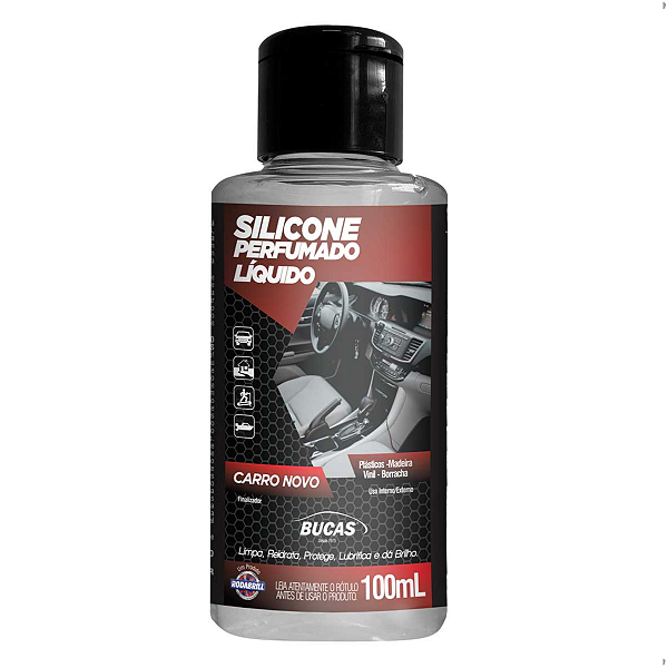 Silicone Líquido 100ML Carro Novo Bucas