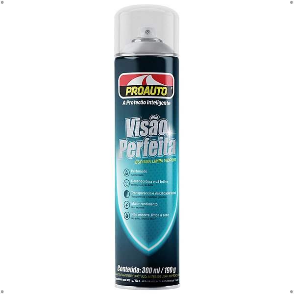 Limpa Vidros 300ML Espuma Proauto