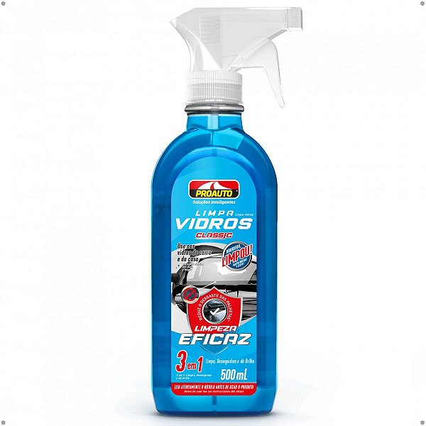 Limpa Vidros 500ML C/Gatilho Proauto
