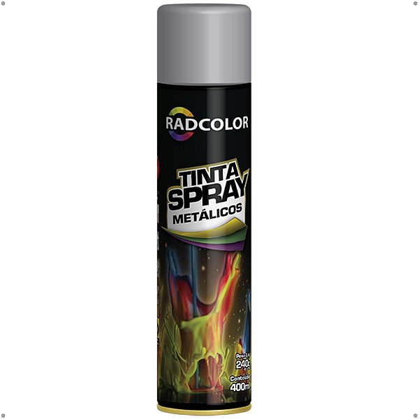 Spray Prata 400ML Radnaq- RC2119