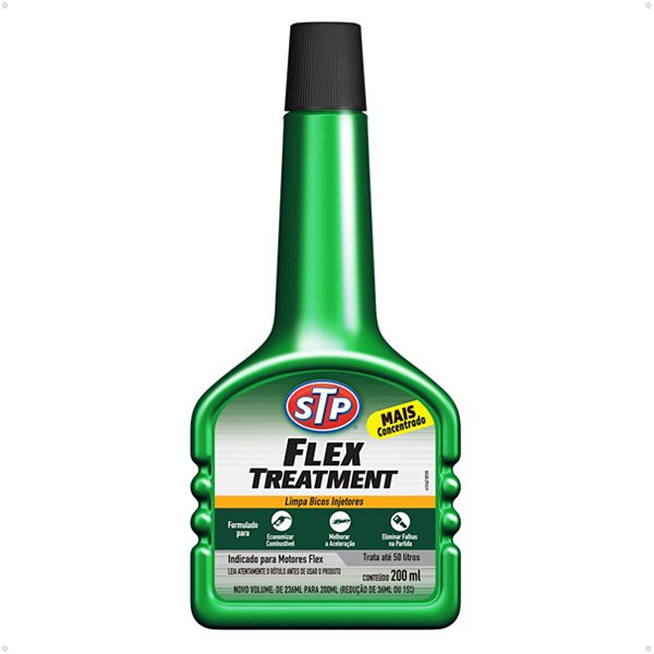 Limpa Bicos Injetor Concentrado Flex Treatment 200ML STP - STP-2085BR