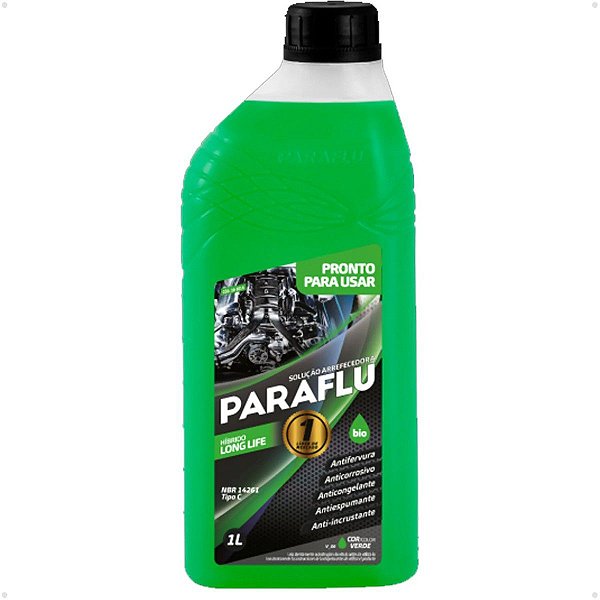 Aditivo Radiador Verde Pronto Uso 1LT PARAFLU