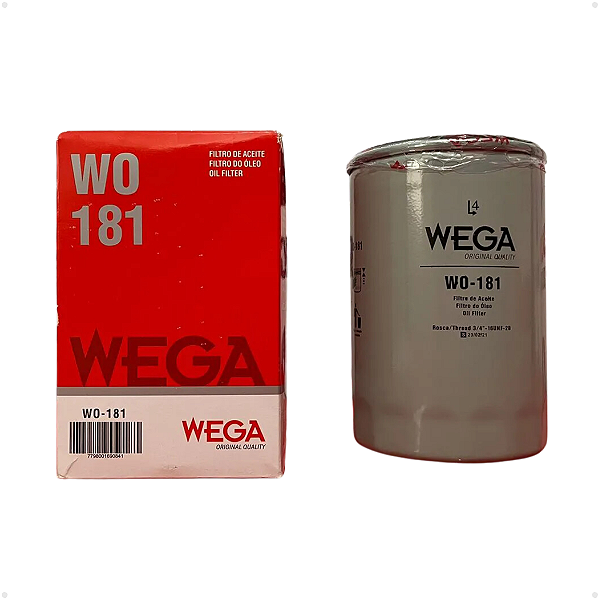 Filtro De Óleo WEGA - WO-181