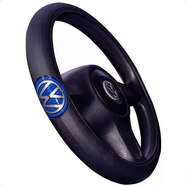 Capa De Volante PVC/Corino C/Logo Volks DRICAR - 5312