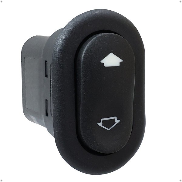 Botão De Vidro Elétrico Simples D.D/T.D/T.E ALMAPY - 530.0002